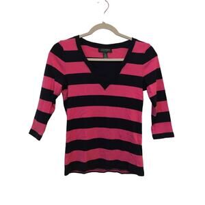 Lauren - Ralph Lauren striped long sleeve size PM